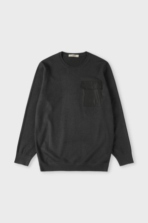 슬림핏 소프트 포켓 니트 M-QNIT62