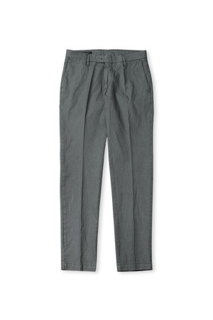 스몰 체크 코튼 팬츠 F-ECPT09