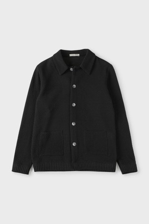 아크릴 코튼 니트 재킷 F-QNJK50