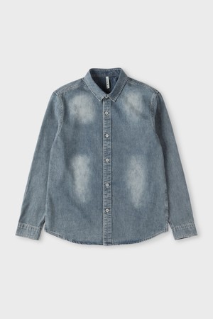 워시드 데님 셔츠 M-RCSH01