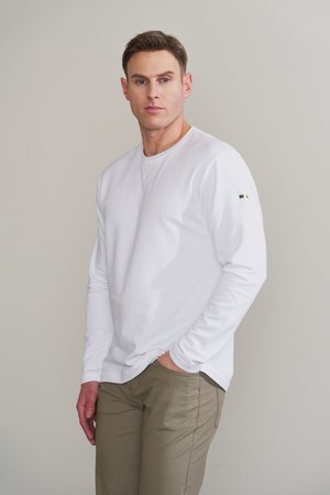 소프트 기모 로고 티셔츠 D-RTEE11