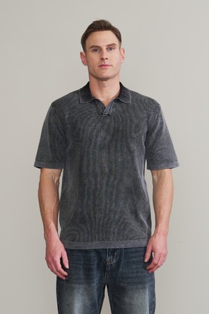 스트라이프 조니 칼라 폴로 니트 M-RNIT02