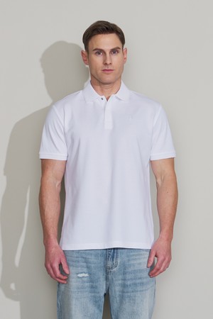 로고 반소매 폴로 티셔츠 M-RTEE01