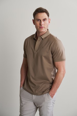 로고 반소매 폴로 티셔츠 M-RTEE02