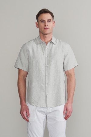 리넨 혼방 반소매 셔츠 D-RCSH04