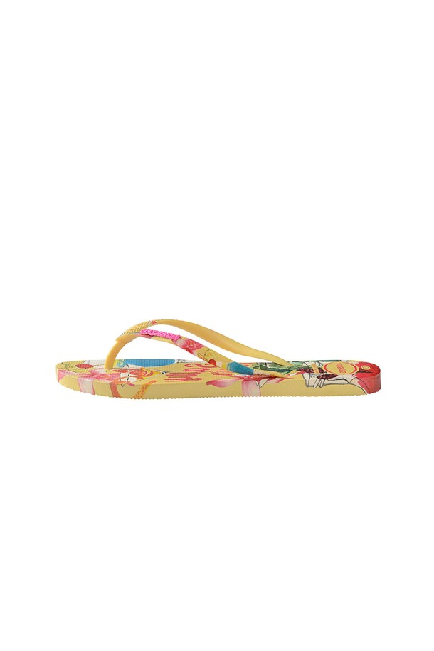 HAVAIANAS - 샌들/슬리퍼 - 하바이아나스 슬림 써머 옐로우 4144534-7598