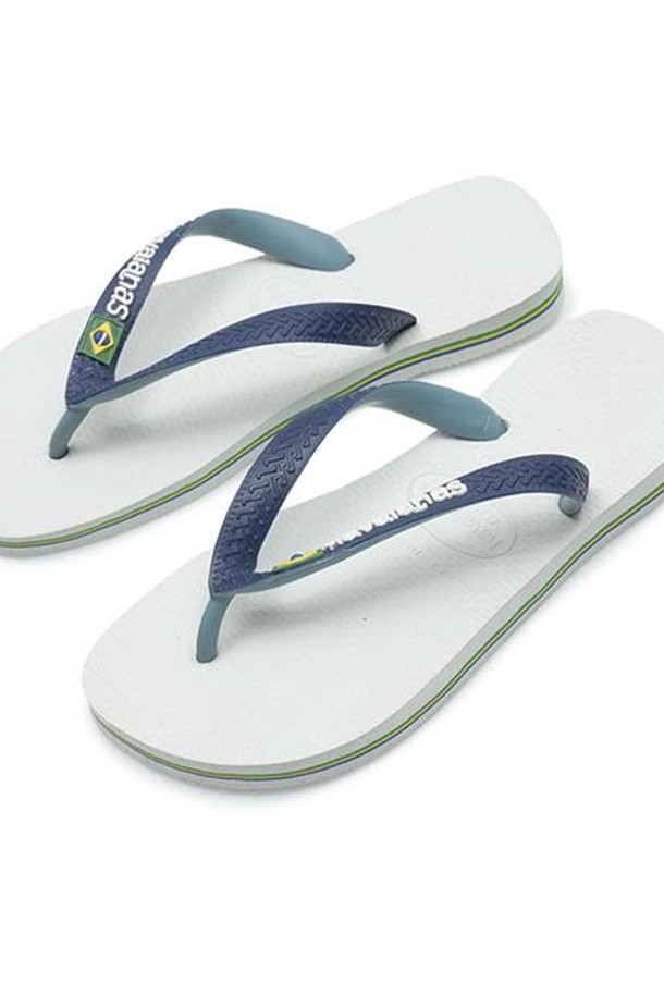 HAVAIANAS - 샌들/슬리퍼 - 하바이아나스 브라질 믹스 화이트 4123206-0052