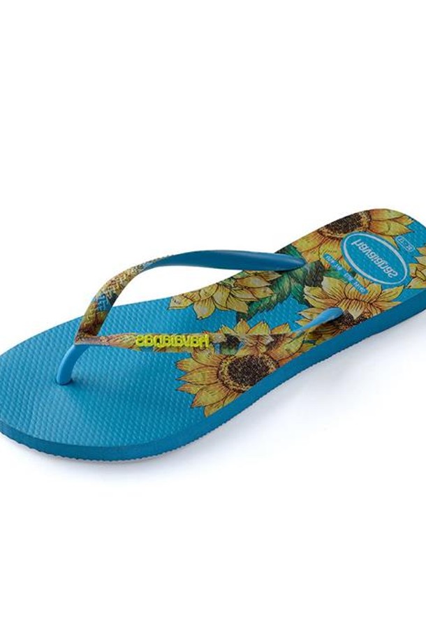 HAVAIANAS - 샌들/슬리퍼 - 하바이아나스 슬림 센세이션 블루 4141852-0212