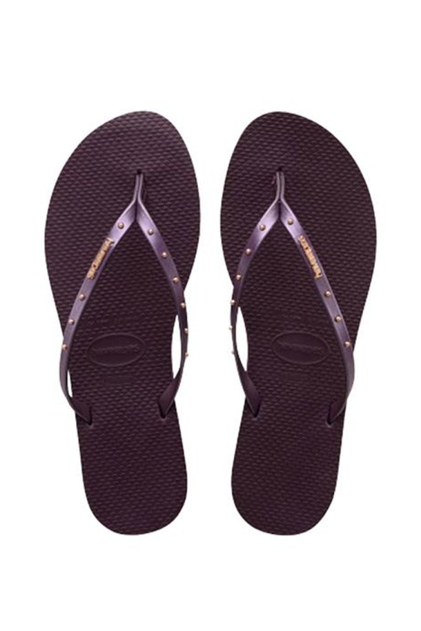 HAVAIANAS - 샌들/슬리퍼 - 하바이아나스 유 맥시 브라운 4140179-2967