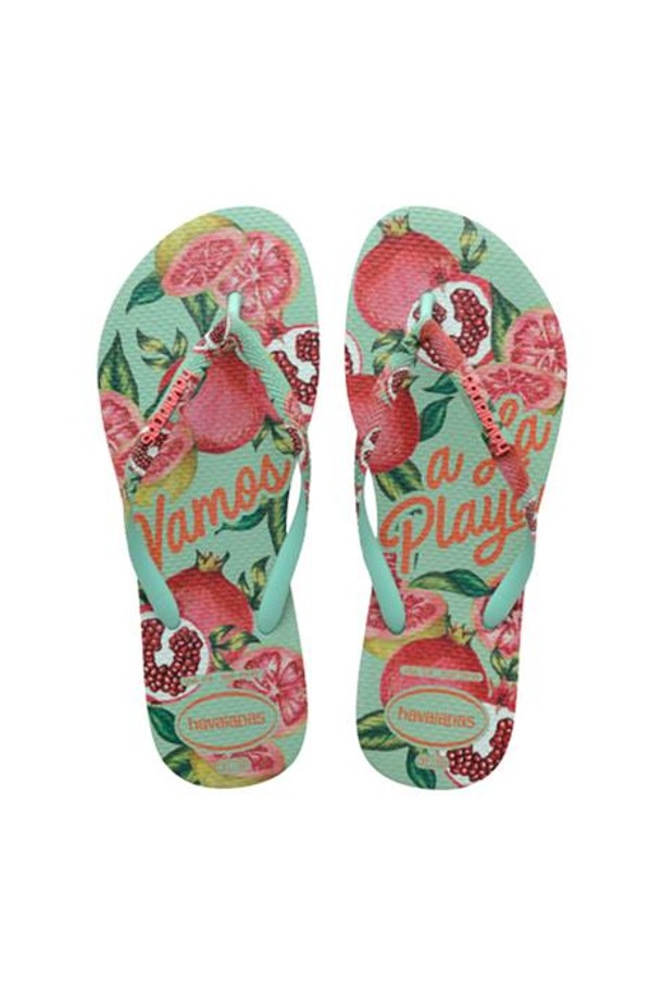 HAVAIANAS - 샌들/슬리퍼 - 하바이아나스 슬림 써머 그린 4144534-7611