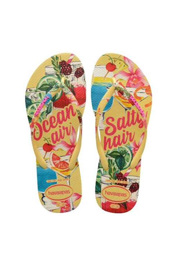 HAVAIANAS - 샌들/슬리퍼 - 하바이아나스 슬림 써머 옐로우 4144534-7598