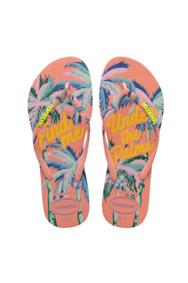 HAVAIANAS - 샌들/슬리퍼 - 하바이아나스 슬림 써머 오렌지 4144534-0082