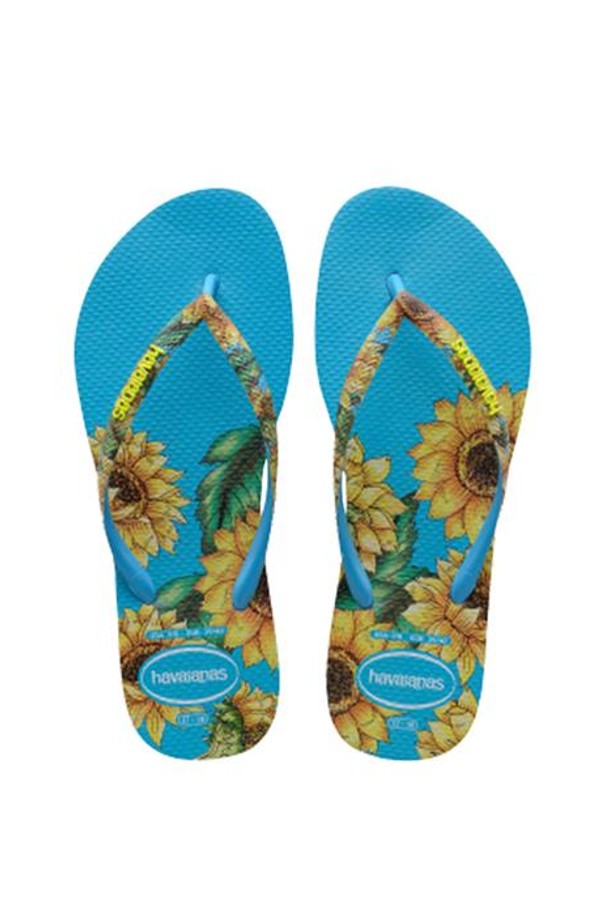 HAVAIANAS - 샌들/슬리퍼 - 하바이아나스 슬림 센세이션 블루 4141852-0212