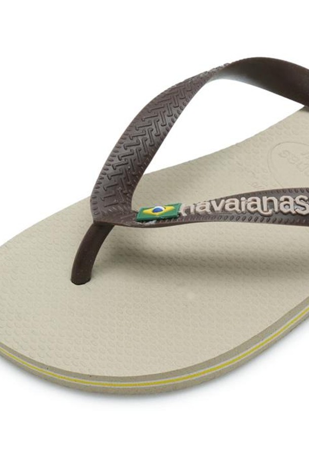 HAVAIANAS - 샌들/슬리퍼 - 하바이아나스 브라질 로고 베이지 4110850-0154