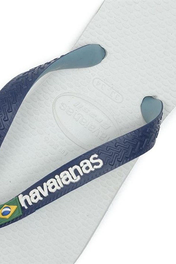 HAVAIANAS - 샌들/슬리퍼 - 하바이아나스 브라질 믹스 화이트 4123206-0052