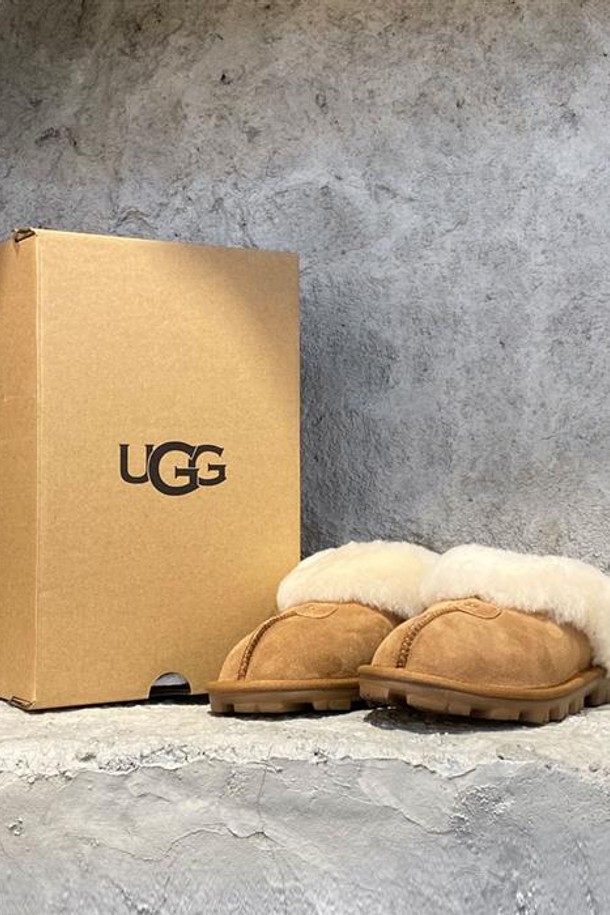 UGG - 슬리퍼/뮬 - 어그 털슬리퍼 코케트 체스넛 5125-CHE