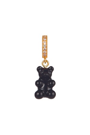 크리스탈 헤이즈 Nostalgia Bear Pendant - Black