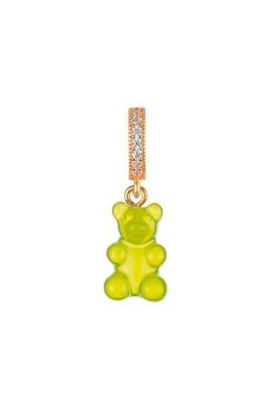 크리스탈 헤이즈 Nostalgia Bear Pendant - Lime