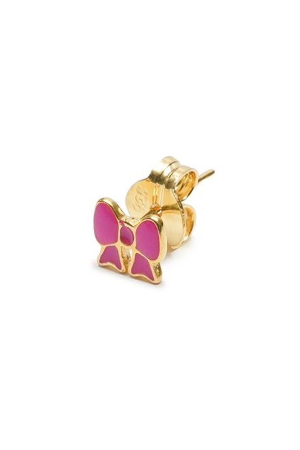 WILHELMINA GARCIA - 쥬얼리 - 윌헬미나 가르시아 MINNIE BOW STUD EARRING / SS2024-HOT PINK