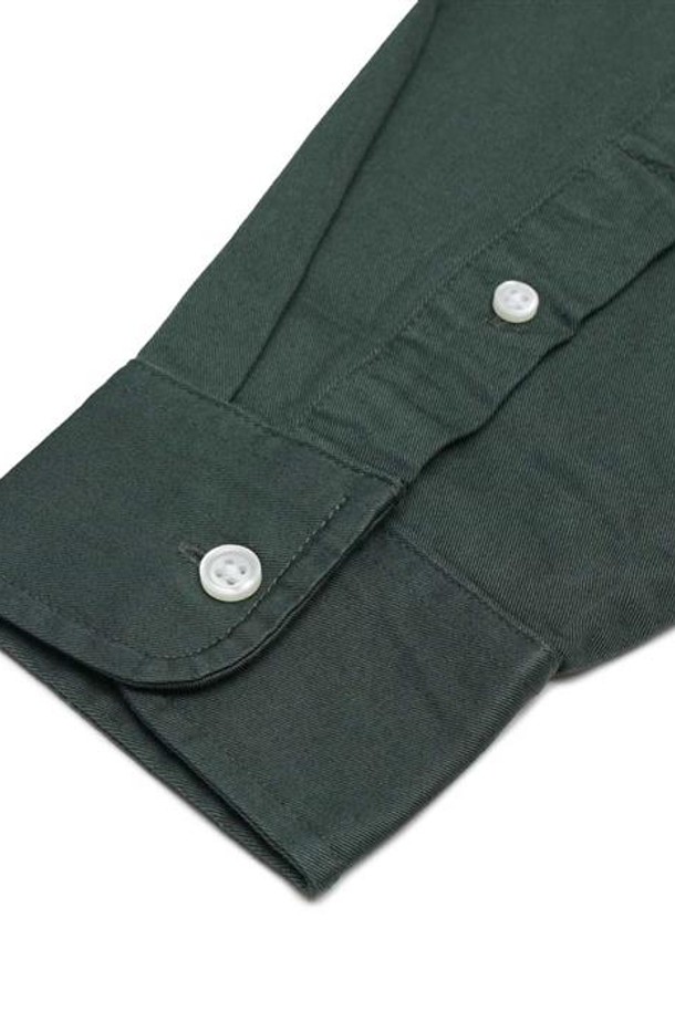 Carhartt - 긴팔셔츠 - 칼하트 매디슨 셔츠 Hemlock Green/Black I023339-0PU