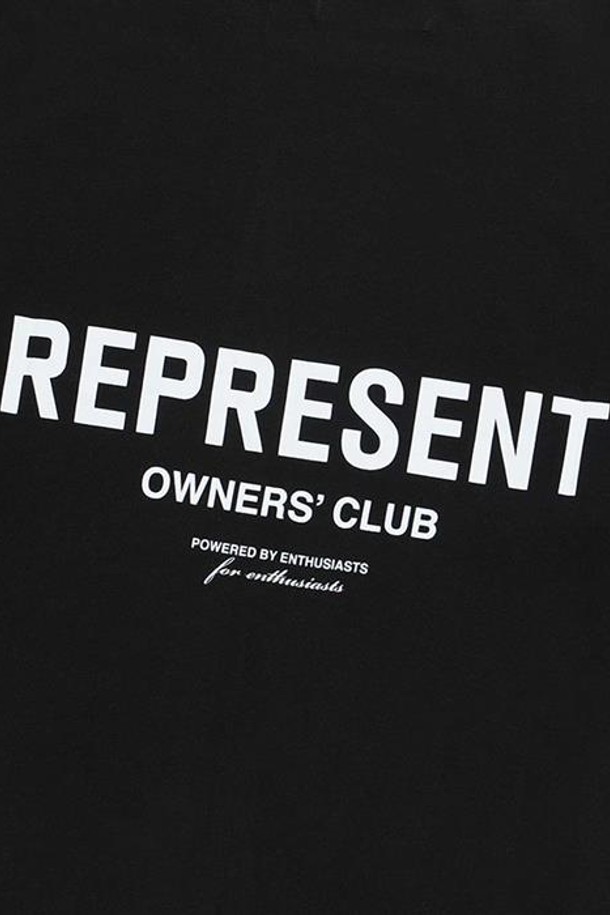 REPRESENT - 반팔티셔츠 - 리프리젠트 오너스 클럽 반팔티셔츠 M05149-01