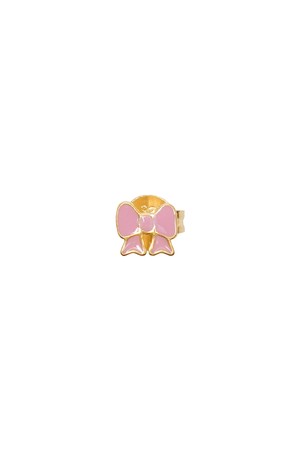 윌헬미나 가르시아 MINNIE BOW STUD EARRING / SS2024-PINK