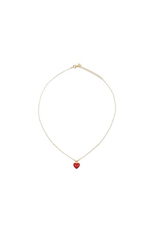 윌헬미나 가르시아 I LOVE ME TINY HEART NECKLACE / HRT040-RED