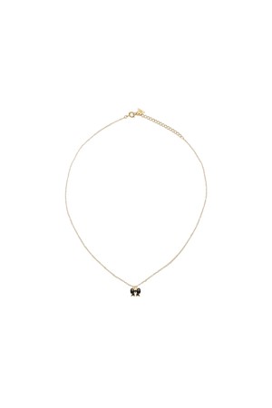 윌헬미나 가르시아 MINNIE PETITE BOW NECKLACE / SS22011-BLACK