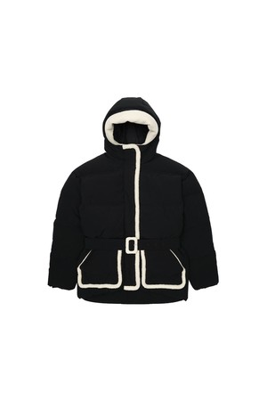 옌키옌키 쉐어링 패딩 SHEARLING MICHLIN-BLK