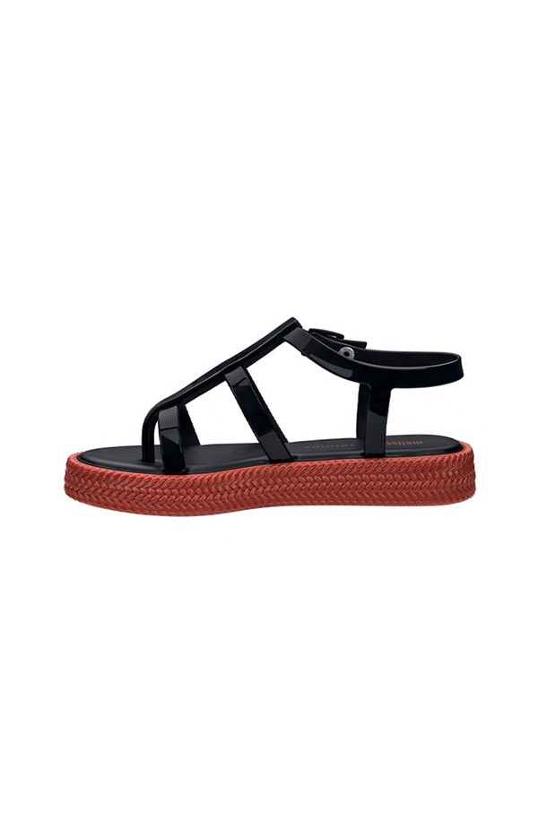 Melissa - 여성 샌들 / 플랫 - 멜리사 CARIBE VERAO PLATFO / MSWBJ1WSCV11BLK