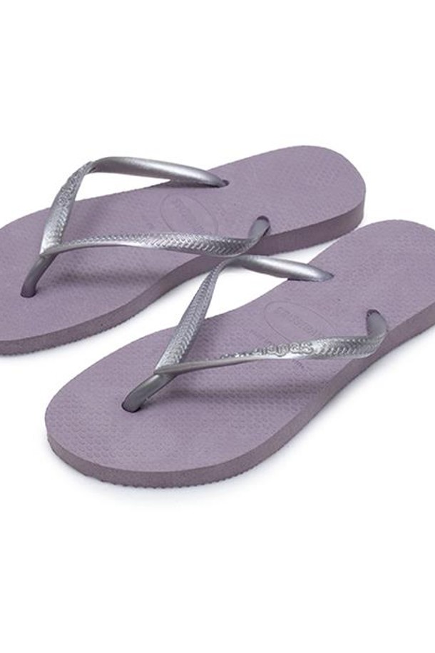 HAVAIANAS - 샌들/슬리퍼 - 하바이아나스 슬림 퍼플 4000030-3252