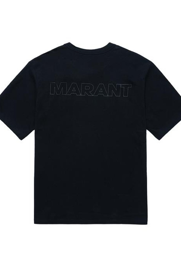 ISABEL MARANT - 반팔티셔츠 - 이자벨마랑 GUIZY 반팔티셔츠 23ETS0079HB-A2N09H-01BK