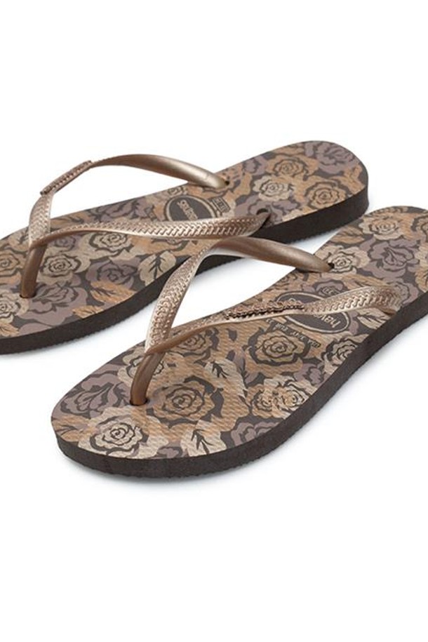 HAVAIANAS - 샌들/슬리퍼 - 하바이아나스 브라운 4129925-0727