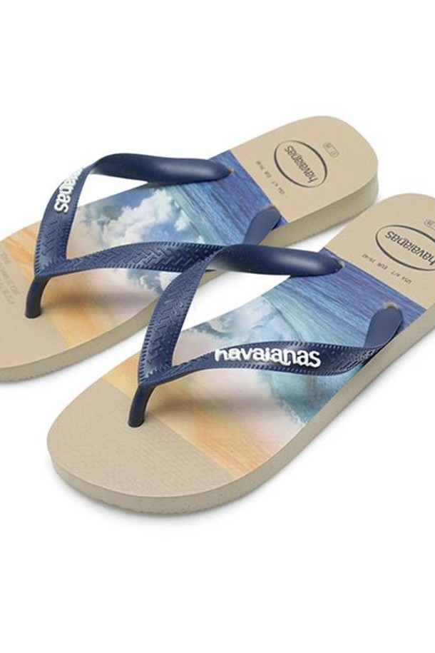 HAVAIANAS - 샌들/슬리퍼 - 하바이아나스 하이프 베이지 4127920-1030