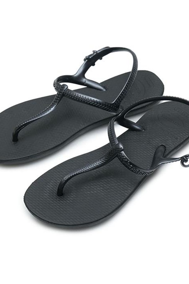 HAVAIANAS - 샌들/슬리퍼 - 하바이아나스 프리덤 블랙 4123276-0090