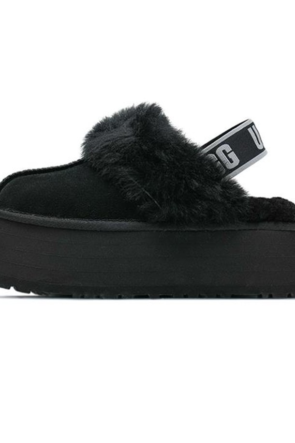 UGG - 샌들/뮬/슬리퍼 - 어그 W 펀케트 슬라이드 블랙 1113474-BLK