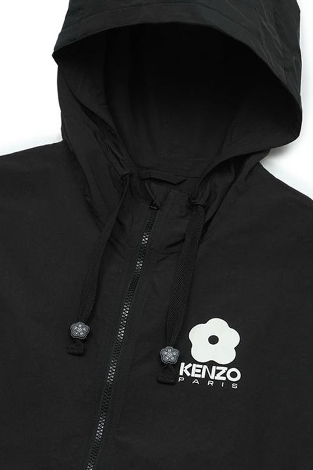 KENZO - 자켓/점퍼 - 겐조 블랙 패커블 윈드브레이커 FD55BL1579NF-99J