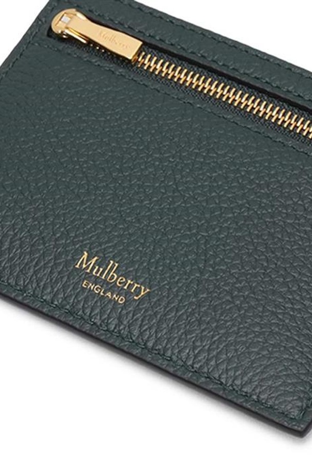 Mulberry - 지갑 - 멀버리 남녀공용 레더 카드지갑 멀버리그린 RL6466205-Q633