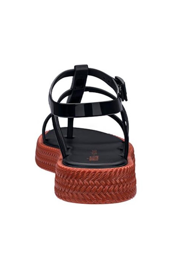 Melissa - 여성 샌들 / 플랫 - 멜리사 CARIBE VERAO PLATFO / MSWBJ1WSCV11BLK