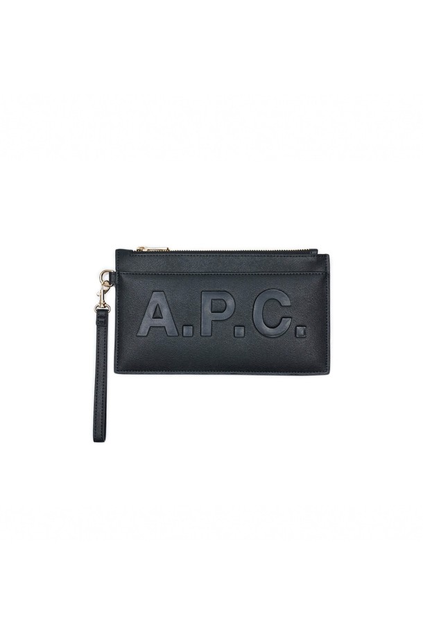 A.P.C. - 클러치/파우치 - 아페쎄 남여공용 POCHETTE MARKET 클러치 블랙 PUABLM63566-LZZ