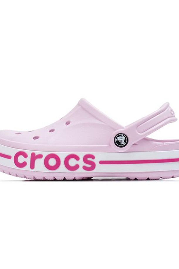 CROCS - 샌들/슬리퍼 - 크록스 바야밴드 클로그 발레리나 핑크 205089-6TG