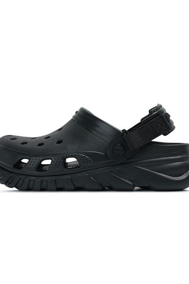 CROCS - 샌들/슬리퍼 - 크록스 듀엣 맥스 II 클로그 블랙 208776-001