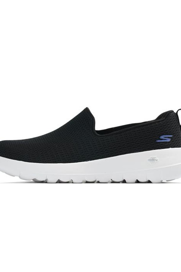 SKECHERS - 워킹/런닝 슈즈 - 스케쳐스 고워크 조이 슬립온 블랙 화이트 124637BKW