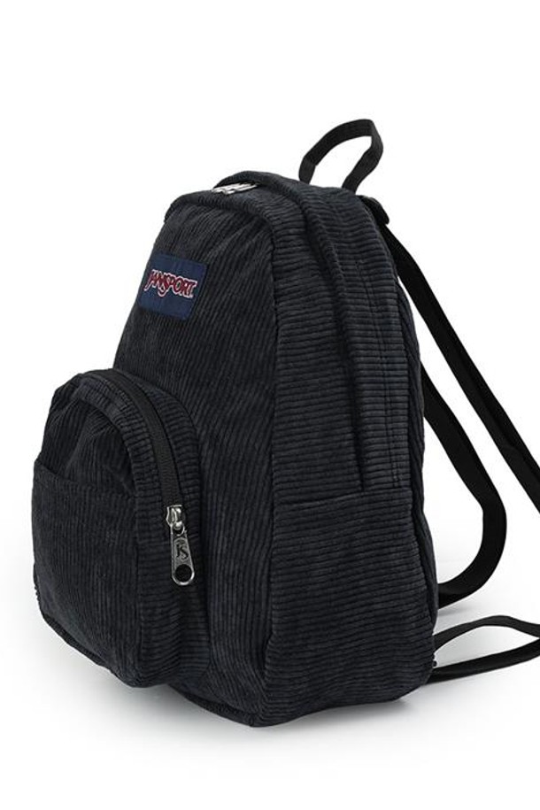 JANSPORT - 백팩 - 잔스포츠 하프 파인트 코듀로이 FX 블랙 JS0A3C4J-KL8