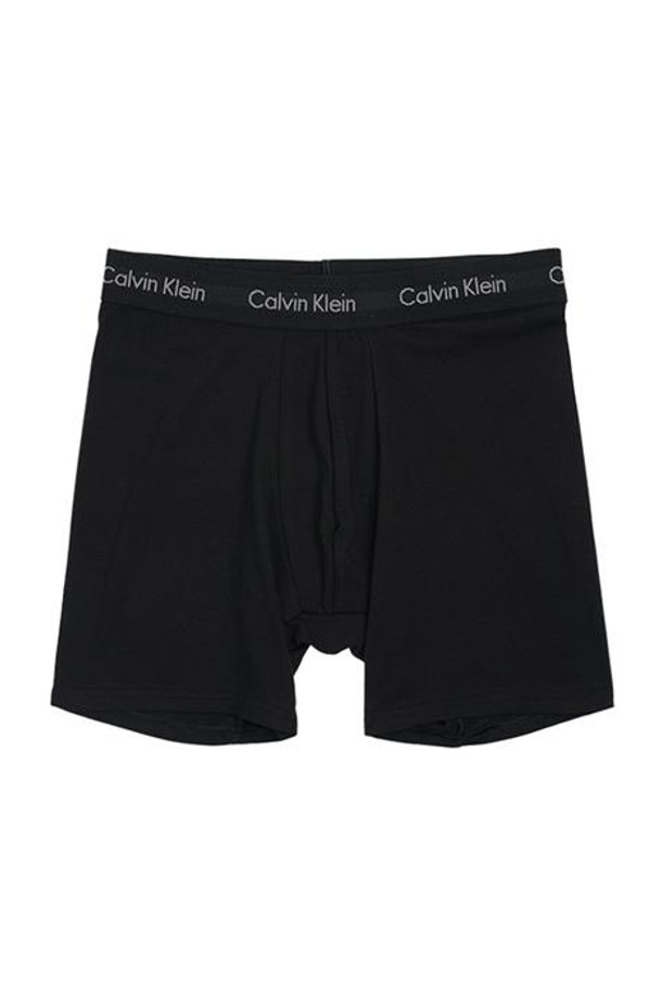 Calvin Klein - 롱팬츠 - 캘빈클라인 박서 브리프 3팩 블랙 000NB1770AMXT