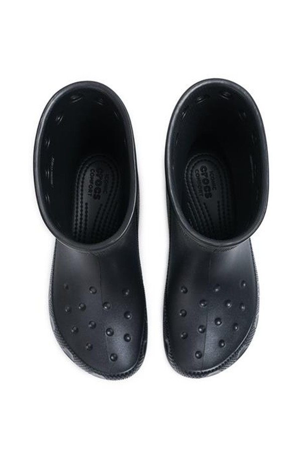 CROCS - 샌들/슬리퍼 - 크록스 클래식 레인 부츠 블랙 208363-001