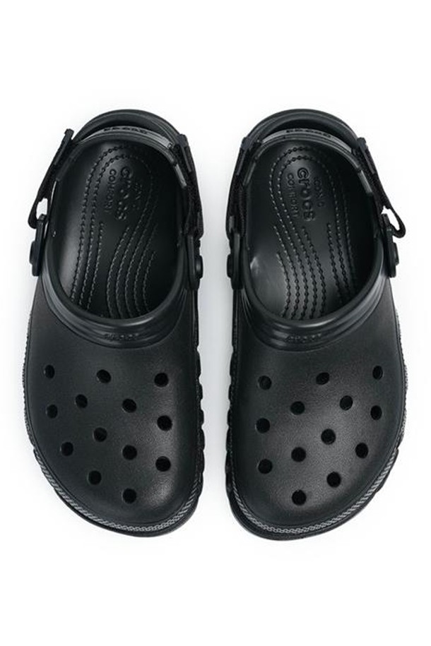 CROCS - 샌들/슬리퍼 - 크록스 듀엣 맥스 II 클로그 블랙 208776-001