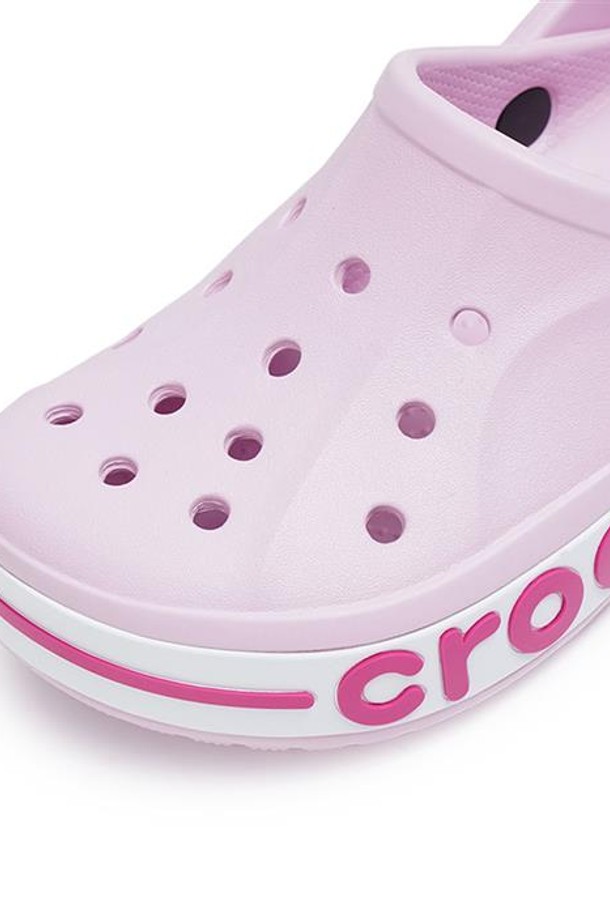 CROCS - 샌들/슬리퍼 - 크록스 바야밴드 클로그 발레리나 핑크 205089-6TG