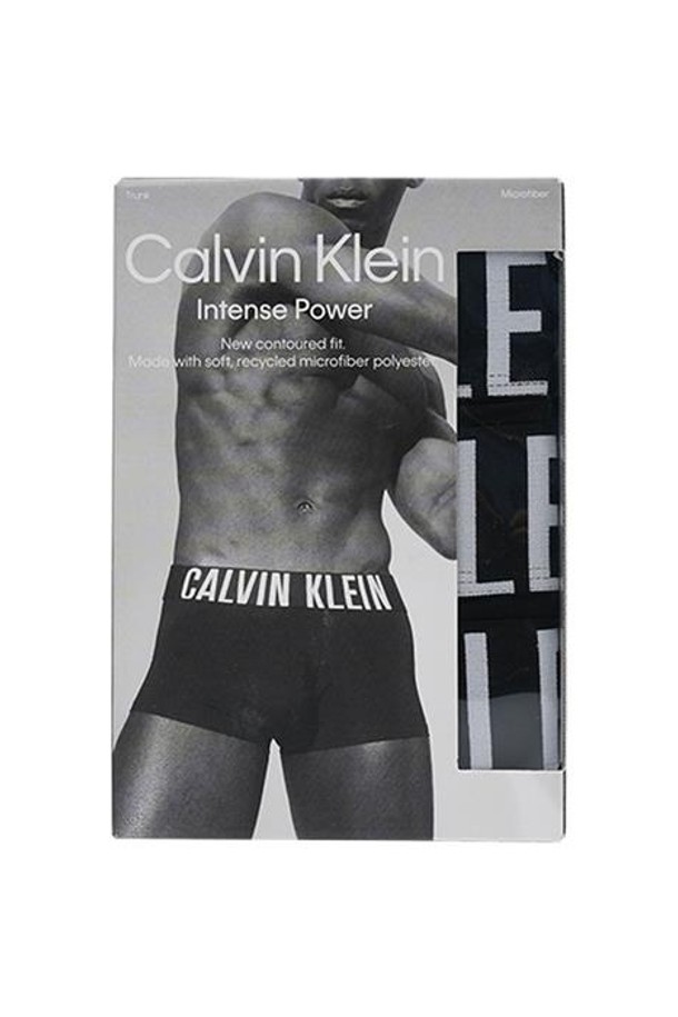 Calvin Klein - 롱팬츠 - 캘빈클라인 트렁크 3팩 블랙 000NB3775AUB1