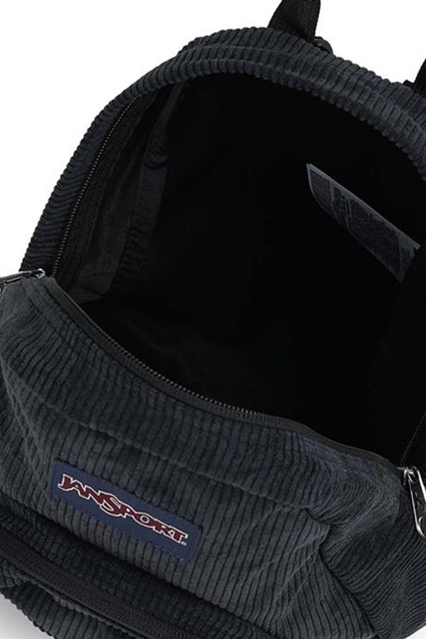 JANSPORT - 백팩 - 잔스포츠 하프 파인트 코듀로이 FX 블랙 JS0A3C4J-KL8